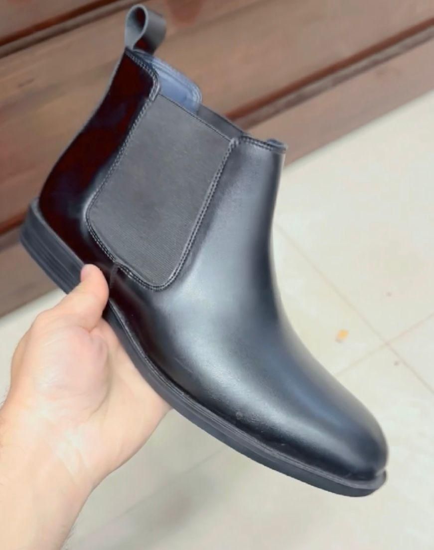 Mens Casual Synthetic Boots